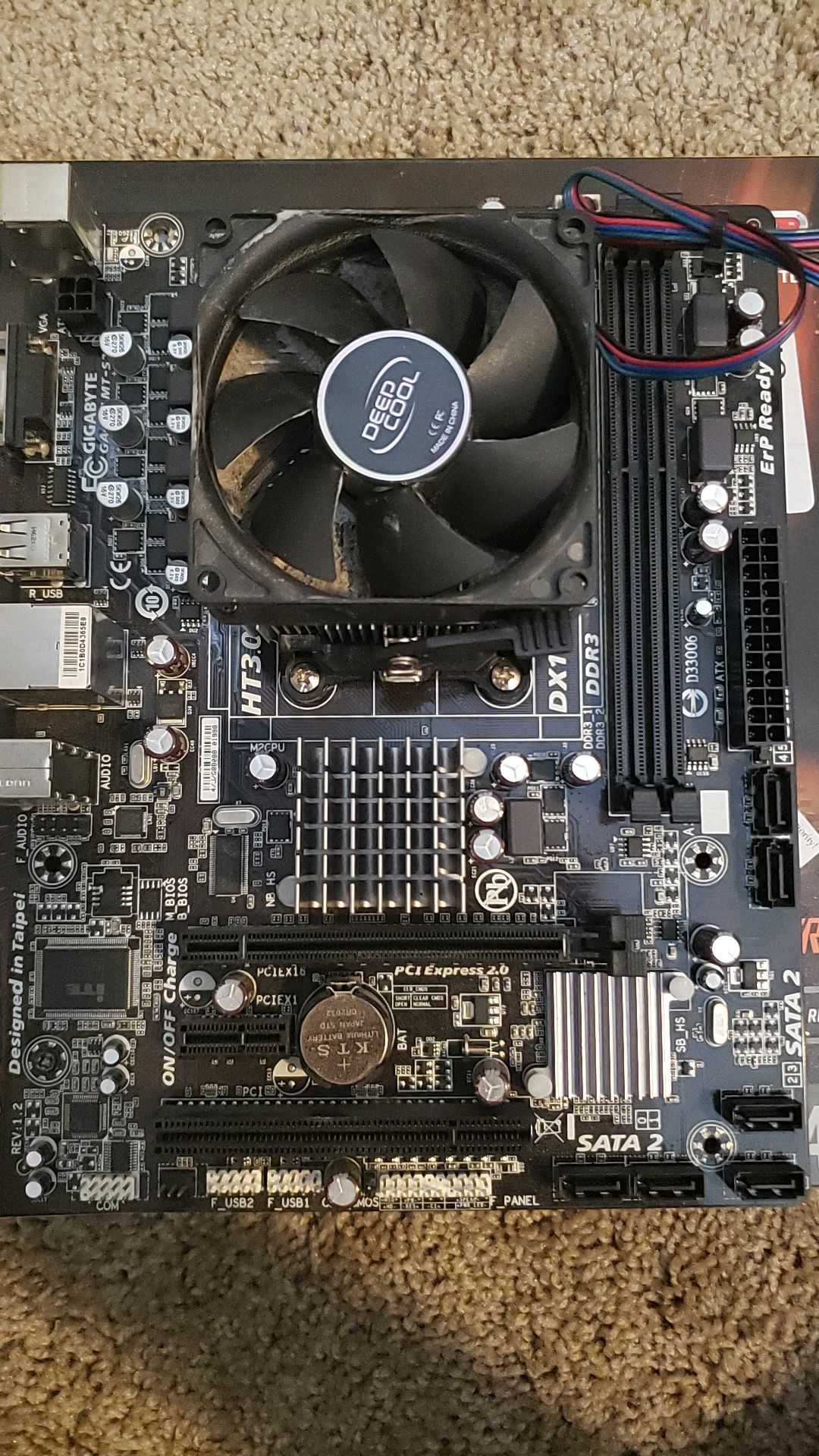 AMD FX-4300 Processor with motherboard and 16gb RAM