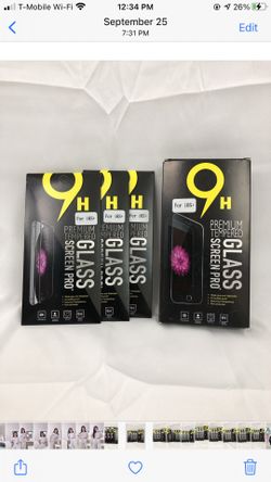 3pcs iphone 6s Plus tempered glass screen protector