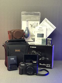 G7 X Mark III Canon PowerShot Digital Camera (Bundle)