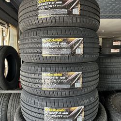215/55R17 FOUR NEW TIRES WITH FREE ALIGNMENT