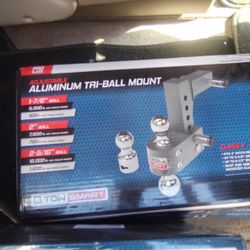 Adjustable Tri Ball Mount