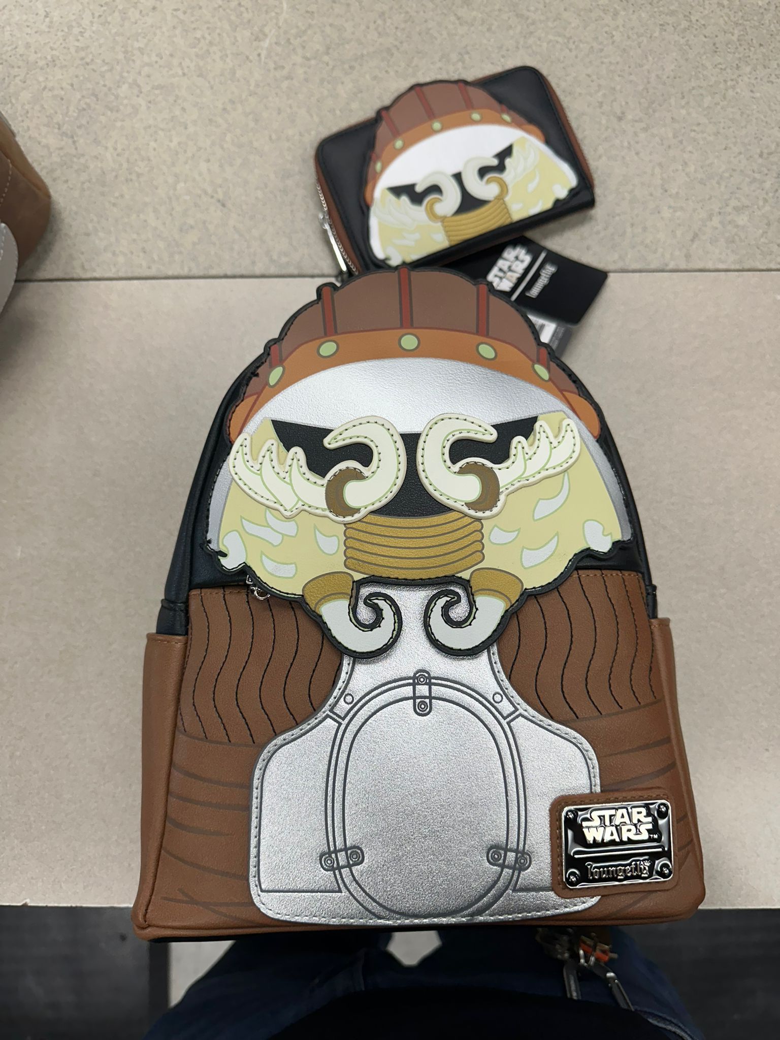 MINI BACKPACK WITH WALLET LANDO & JABBA