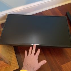 Sceptre Dual monitors with stand