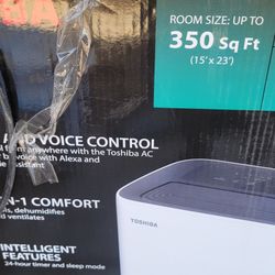 8000 BTU 115-Volt Smart Wi-Fi Portable Air Conditioner up to 350 sq. ft. Cools and Dehumidifies