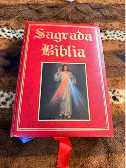 A large Spanish bible