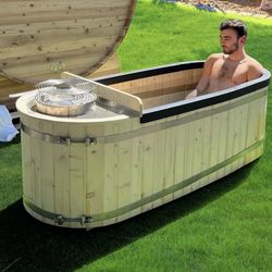 Hot Tub Charcoal Heated 2 person