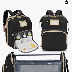Diaper Bag Backpack With Changing Station 