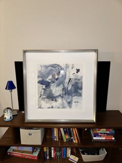 ZGallerie Signed Christina Long Abstract Framed Art Print