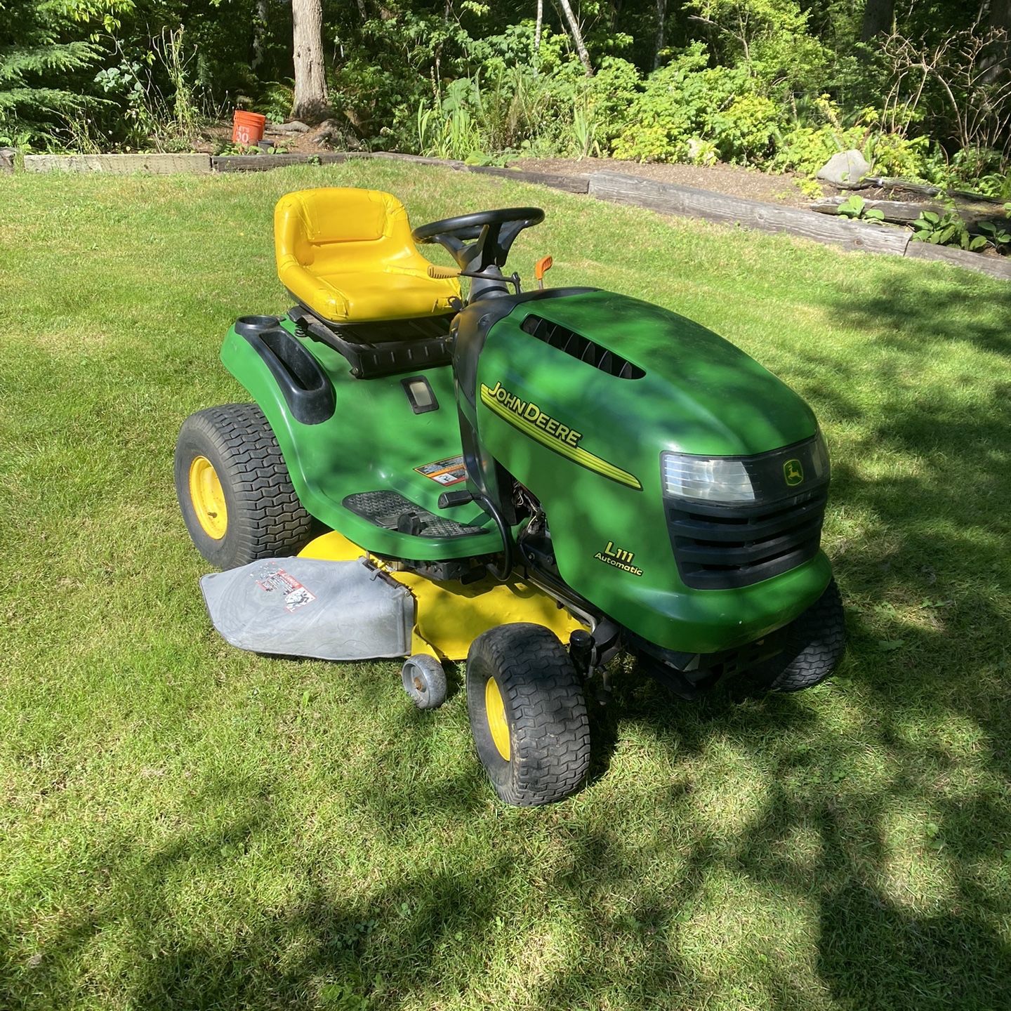 john deere lawn grass sweeper for riding mower