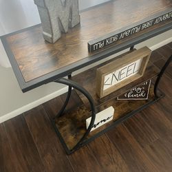 Ladder Shelf + Accent table 