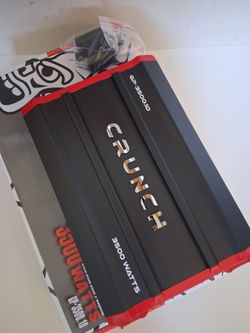 Crunch GP-3500.1D 3500W Mono Car Amplifier