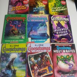 Goosebumps Book Lot
