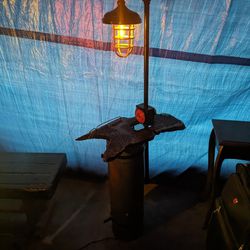 Custom End Table/Floor Lamp
