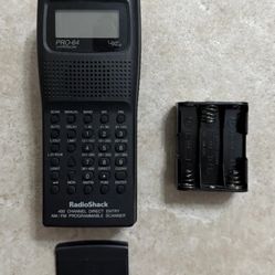Radio Shack PRO-64 Hyperscan 400 Channel AM/FM Programmable Handheld Scanner