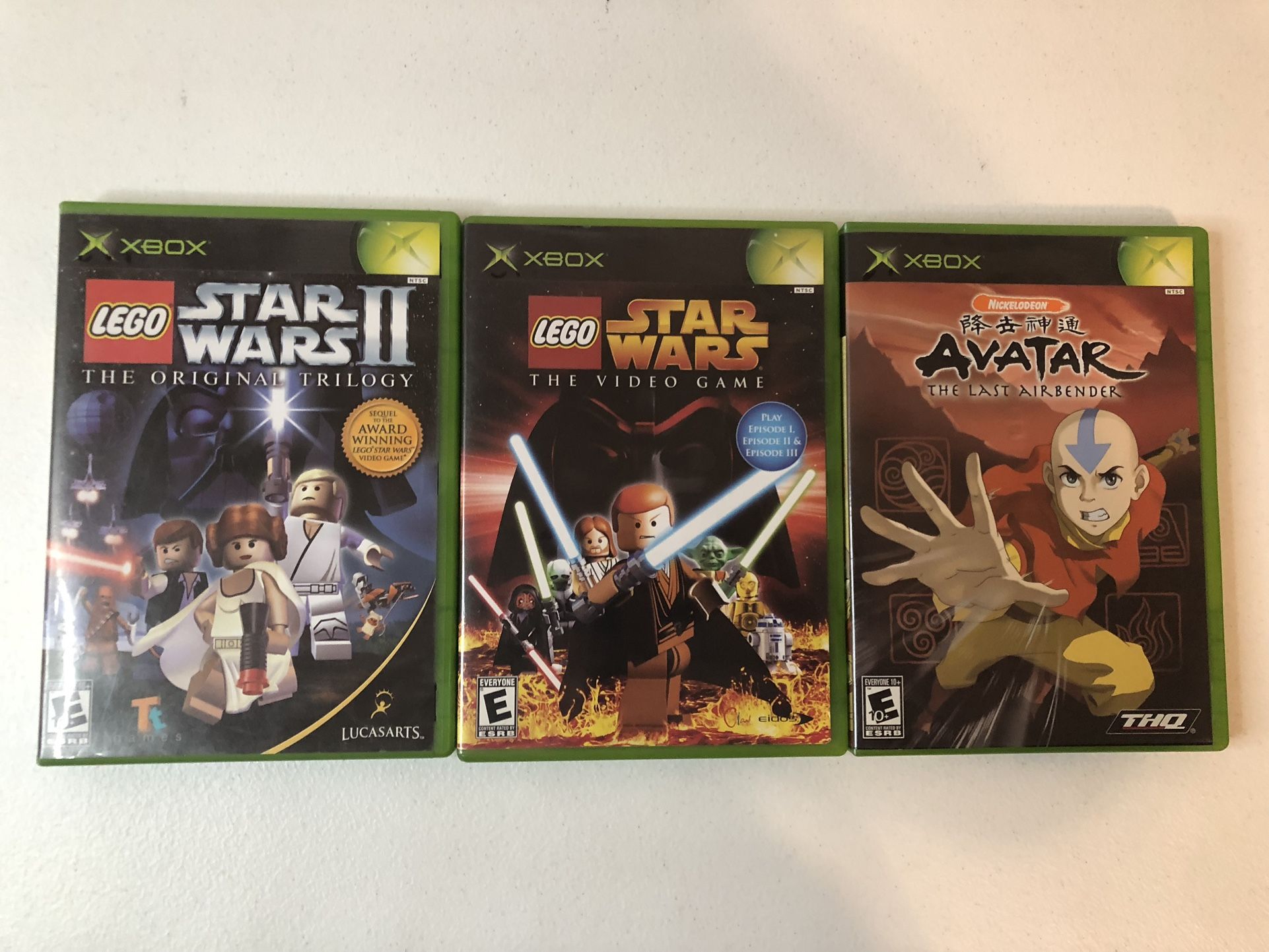 Original XBox Games Lego And Avatar