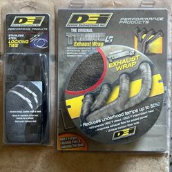 Exhaust Wrap And Clamps 50ft 