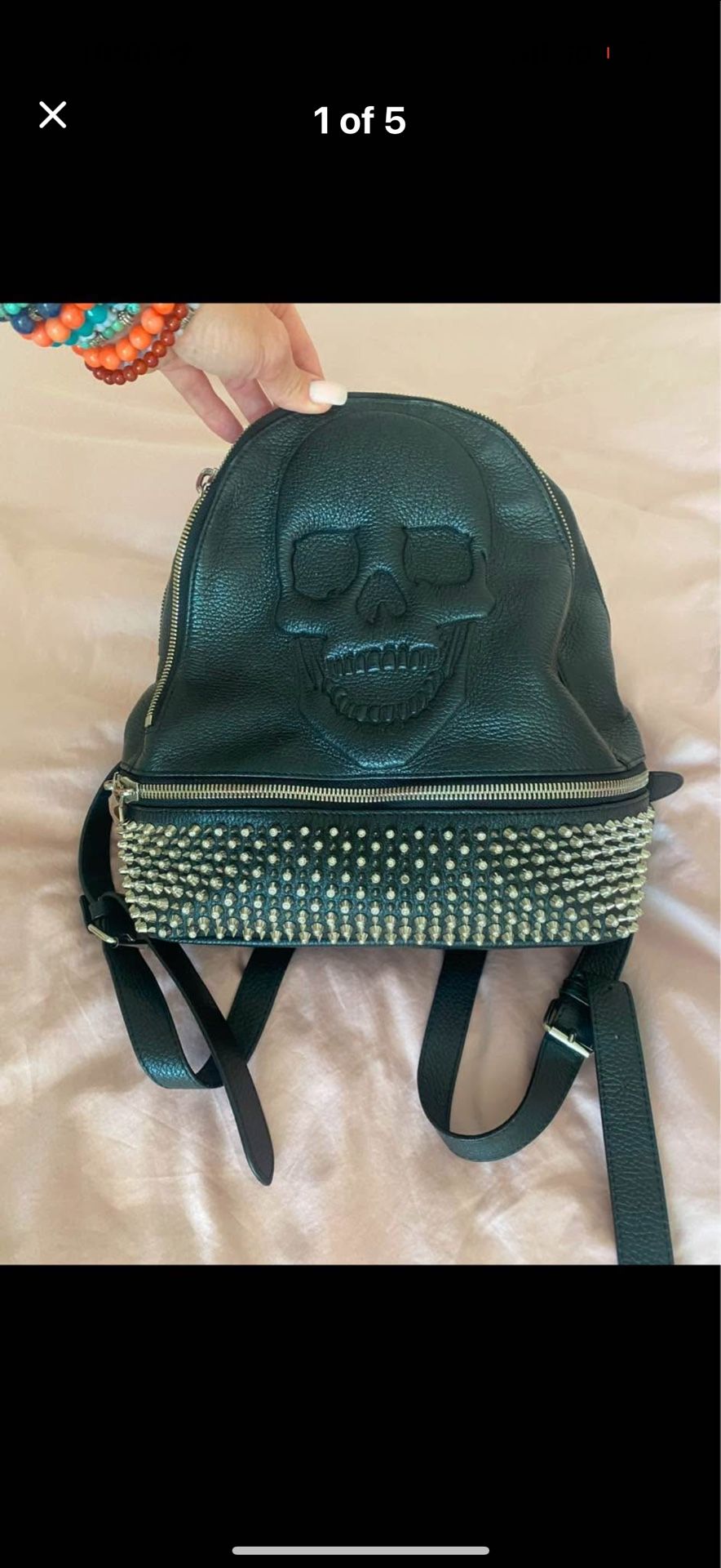 Phillipp Plein Authentic Bag, Backpack