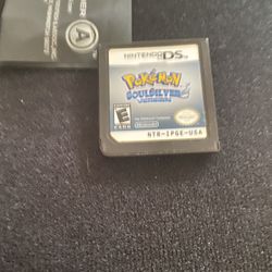 Pokemon Soul silver DS