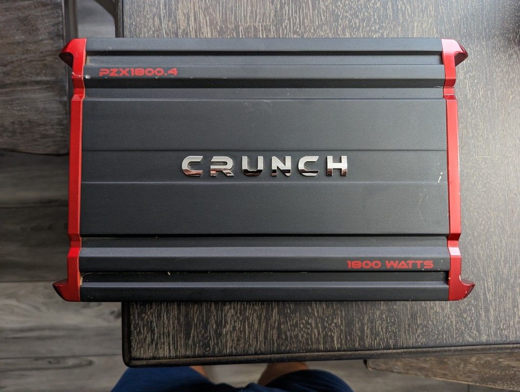 Crunch Pzx1800.4 Amplifier