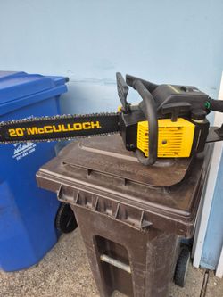 McCulloch 605 Chainsaw