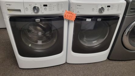 Set maytag commercials technology washer and dryer electric work great conditions delivery