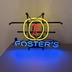 Foster’s light up sign