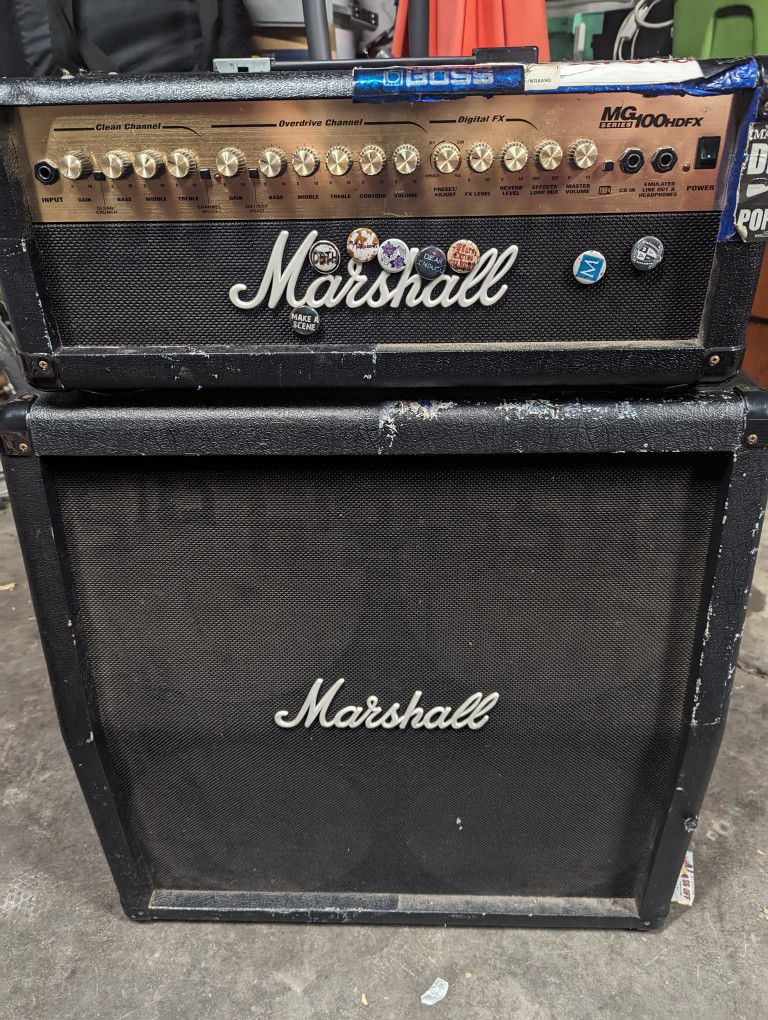 Marshall MG100HDFX Half Stack