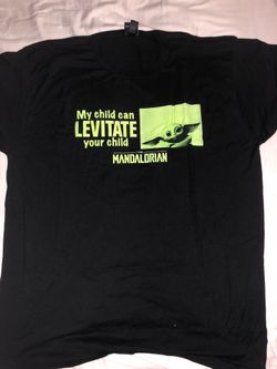 Star Wars Mandalorian Baby Yoda T Shirt SZ XL Men’s new