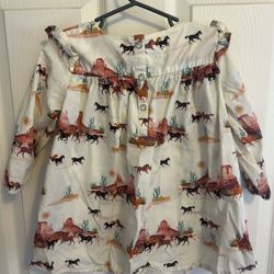 Wrangler 4T Girls Long Sleeve 