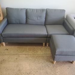 New Sofa W/ Ottoman