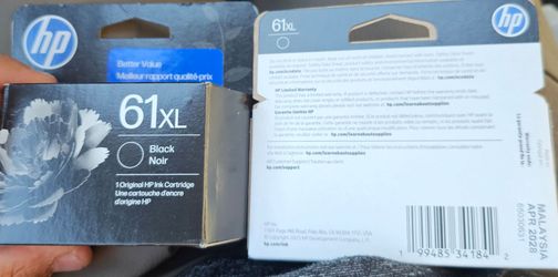 HP 61XL Black Ink Cartridge