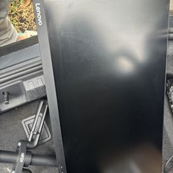 2 Lenovo Monitors w/ stand