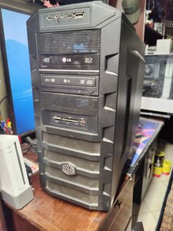Gaming PC For Parts Cooler Master Huge Tower