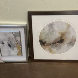 Framed Modern Art Abstract