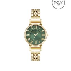 Anne Klein ROMAN NUMERAL DIAL WATCH