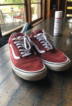 Burgundy Old Skool Vans
