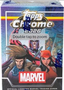 2026 Topps Chrome Marvel Blaster Box (5 Available)