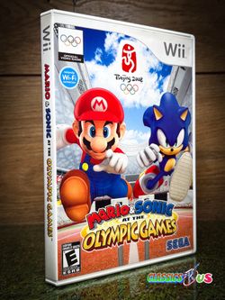 Mario & Sonic at the Olympic Games ( Nintendo Wii, 2007 ) Cib