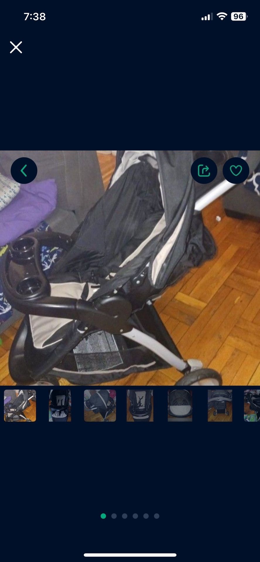Graco 3 Wheel Jogger Stroller