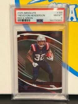 Treveyon Henderson PSA 8