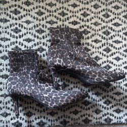 Leopard Boots