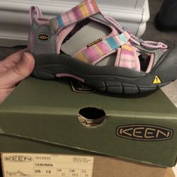 NEW In Box Keen Sandals Size 13 Girls 