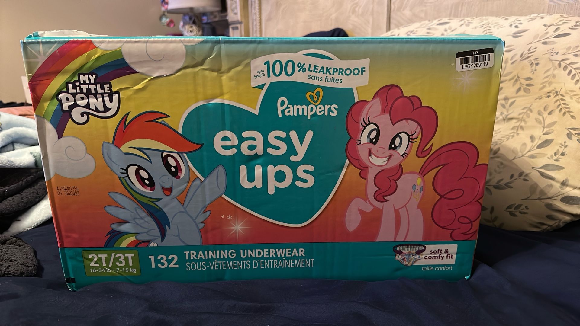Pampers Easy UPS 2t/3t (132 Pack)