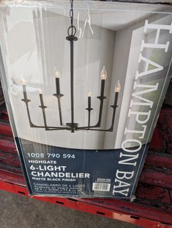 Six Light Chandelier