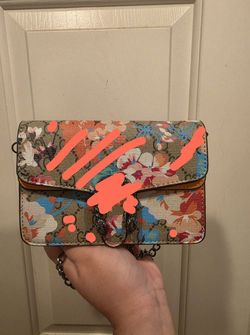 G Floral Mini Chain Bag