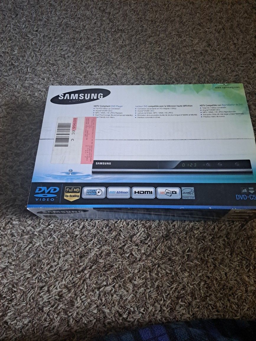 Samsung Full HD DVD Player Sealed