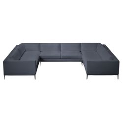 2026 Restoration Hardward RH Italia Taper Arm U-Sectional Sofa