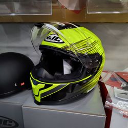 HJC Full-Face Motorcycle Helmet DOT approved brand new size large