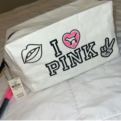 Pink Victorias Secret Bags NWT DIY Pink Cosmetic Bag