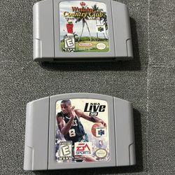 Waialae Country Club & NBA Live 99 N64